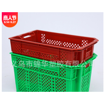 可疊加塑膠筐 物流運(yùn)輸周轉(zhuǎn)框 蔬菜水果框子 透氣PE筐 塑料周轉(zhuǎn)箱