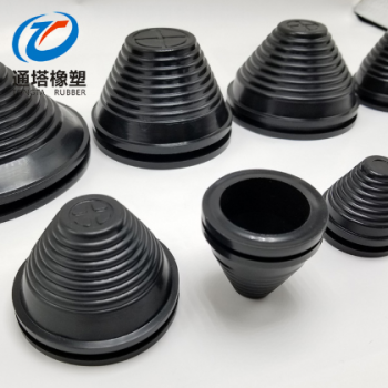 廠家直銷(xiāo) 環(huán)保寶塔型護(hù)線圈 防滑減震機(jī)腳批發(fā)