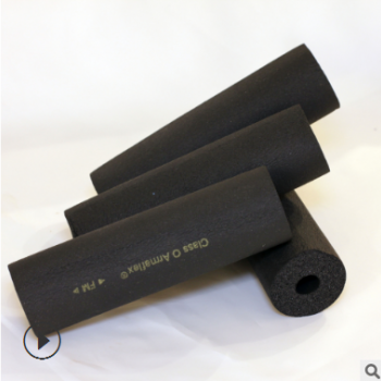 福樂斯黑色阻燃b1級橡塑管 工業(yè)隔熱保溫空調(diào)橡塑管殼 橡塑保溫管
