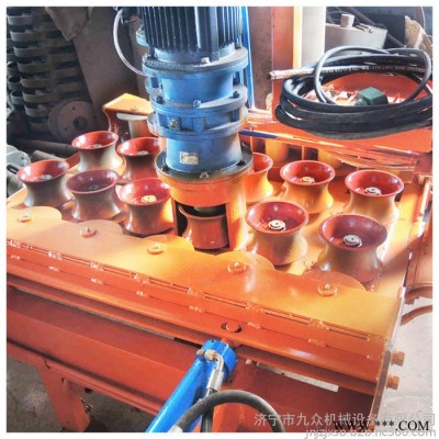 泉州 預(yù)制橋梁橡膠管穿管拔管機 工作原理