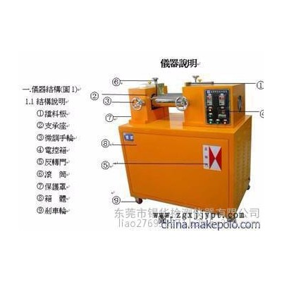 中山東莞錫華供應(yīng)顏料配色試驗(yàn)型二滾機(jī)（混煉機(jī)）
