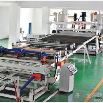 供應(yīng)金緯機(jī)械多種PMMA-GPPS光柵板生產(chǎn)線(xiàn)