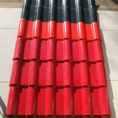 高耐候ASA合成樹(shù)脂瓦 仿古瓦 塑料瓦 3mm厚屋頂輕質(zhì)瓦**
