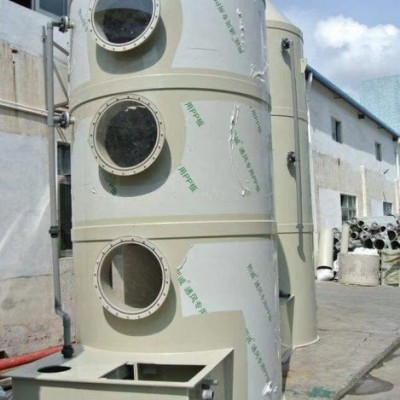 【昊馳】PP噴淋塔    廢氣處理設備    廢氣吸收塔 工業(yè)  噴漆環(huán)  除塵廢氣凈化塔 PP水噴淋塔