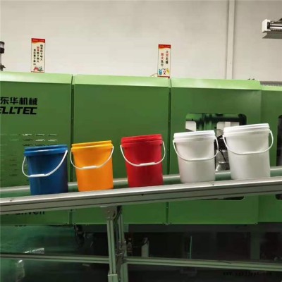 全新PE料塑料包裝桶 小型大口塑料涂料桶 廠家供應 駿煒塑料