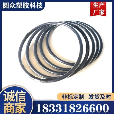 四氟包覆O型圈耐化學(xué)腐蝕密封膠圈非標尺寸全包氟O型圈