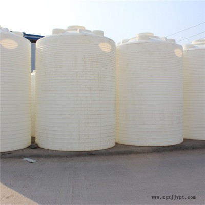 博承環(huán)保食品大儲(chǔ)罐 20噸 法蘭焊接牢固塑料儲(chǔ)罐廠家直銷