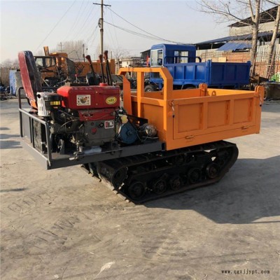 佳鵬履帶自卸車價格 橡膠履帶車 橡膠履帶四不像拖拉機(jī)