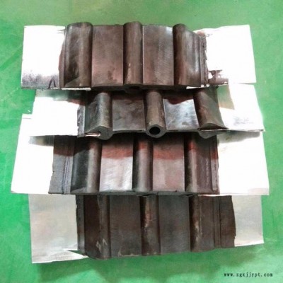 變形縫、施工縫用橡膠止水帶 金屬鋼邊止水帶 恒樂(lè)廠家直銷 背貼式止水帶
