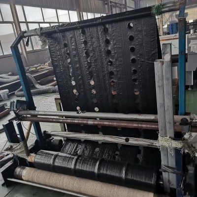育苗打孔防草布 果園pp防草布 可定做1米×1米打孔防草布