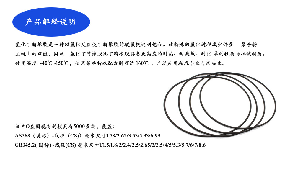 HNBR O型圈的說(shuō)明 拷貝