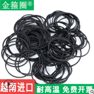 包郵38*1.4黑色廠家直銷(xiāo)越南橡皮筋橡膠圈橡皮圈牛皮筋綁假發(fā)