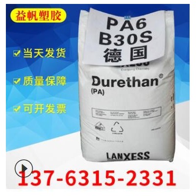 高強度PA6-B30S 注塑級德國朗盛B30S 高流動電子電器馬達(dá)軸承用料