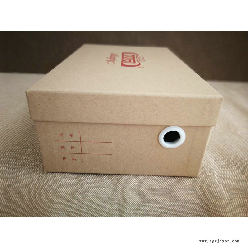 定制批發(fā)?？堄∷?覆膜 精美包裝盒 雙鳳天地蓋禮品布鞋盒示例圖3