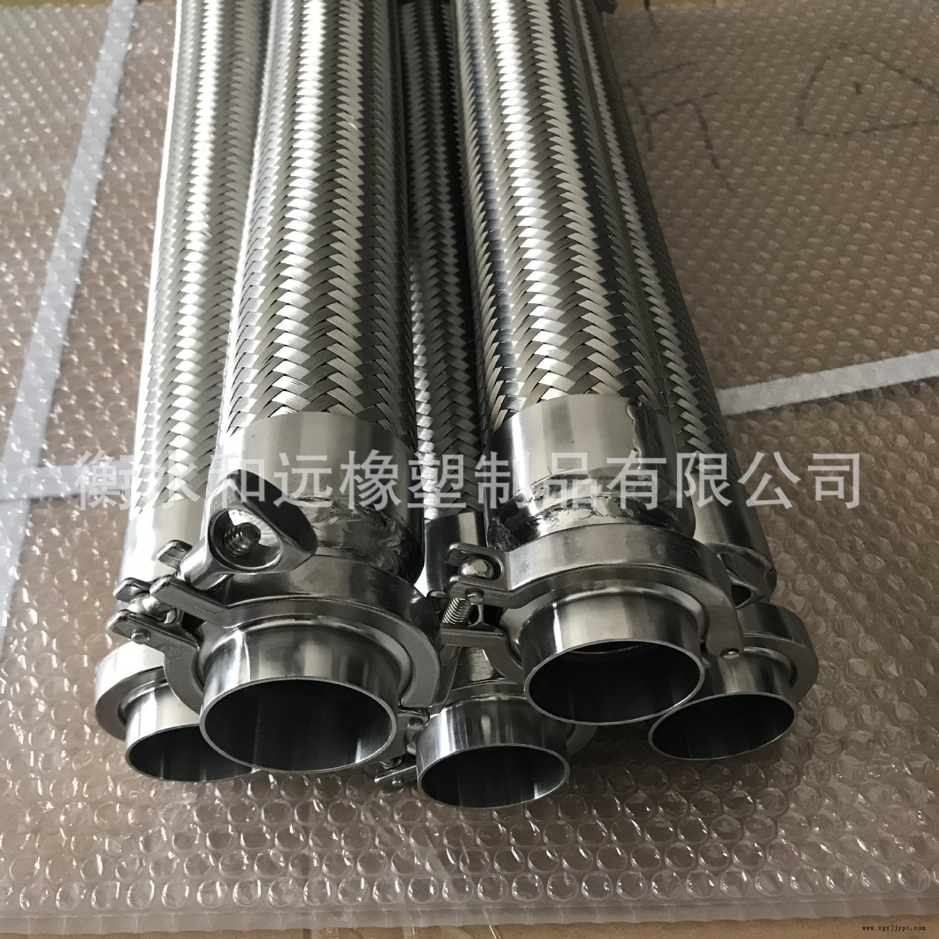 供應(yīng)不銹鋼金屬軟管 法蘭式內(nèi)襯四氟金屬軟管 不銹鋼波紋管 景縣示例圖5