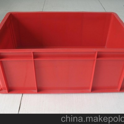 供應(yīng)廠家物流箱EU4箱無(wú)蓋蕪湖塑料周轉(zhuǎn)箱  昆山 PP料上海