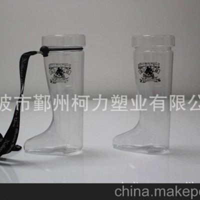PVC吹塑靴子，，鞋子飲料杯，鞋子型啤酒杯，yard glass