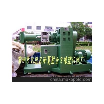 115型變頻調(diào)速冷喂料橡膠擠出機。6；1 8；1