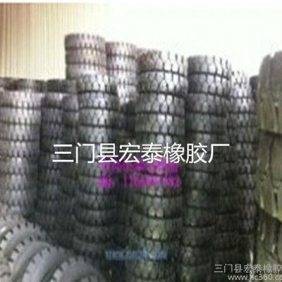 直銷實(shí)心叉車輪胎500-8實(shí)心胎，充氣式實(shí)心輪胎