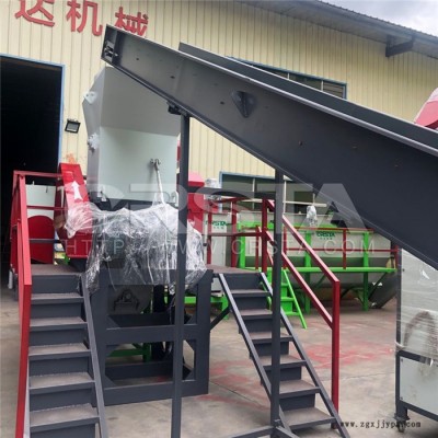 廣東景區(qū)垃圾塑料可樂瓶粉碎機(jī)，PET廢料礦泉水瓶可樂瓶破碎機(jī)