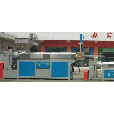 HDPE專用水環(huán)熱切塑料造粒機(jī) PE、PP粉料選料造粒機(jī)組