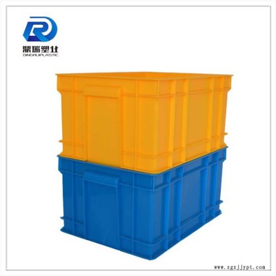 大號塑料周轉(zhuǎn)箱批發(fā)物流運(yùn)輸塑料箱倉庫中轉(zhuǎn)箱方形物流箱定制