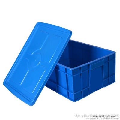 湖北鼎瑞灰色周轉(zhuǎn)箱 /周轉(zhuǎn)箱批發(fā)/藍(lán)色加厚加蓋子塑料周轉(zhuǎn)箱儲物箱