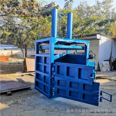 塑料瓶立式壓縮機(jī)廢紙立式打包機(jī) 小型垃圾壓縮機(jī)