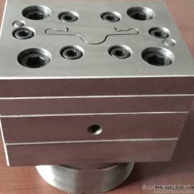供應(yīng)塑料擠出模具管材 PVC型材定型模 PVC電子包裝管模具  單層擠出模具 定制加工
