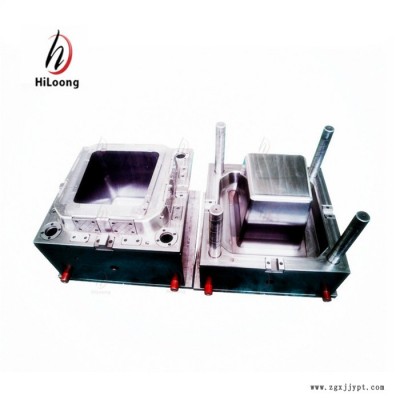 HILOONG 臺(tái)州塑料注塑模具， 日用品家居儲(chǔ)物箱模具