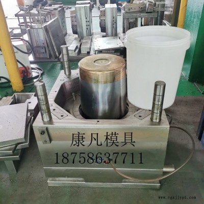塑料模具定做10L18L 20公斤公斤塑膠桶模具，涂料桶模具25升真石漆桶 油漆桶模具