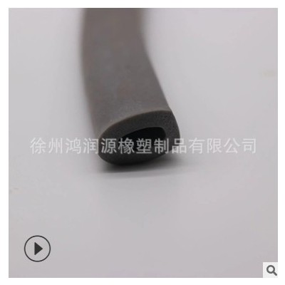 汽車門窗硅膠密封條 門底門縫防撞橡膠裝飾條 耐磨損硅膠密封條