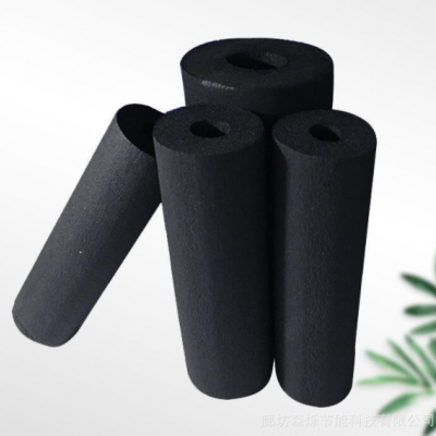 b1級阻燃隔熱保溫管 鋁箔開口自粘橡塑管 橡塑空調(diào)管 b1海綿管