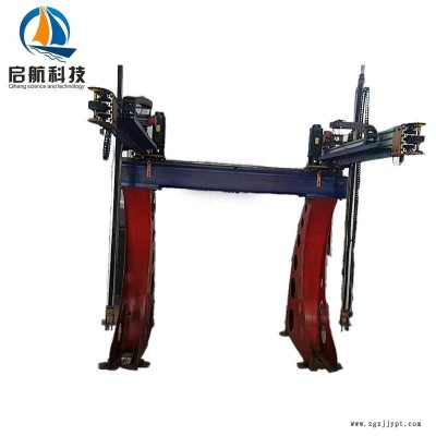 龍門式車床自動上下料機(jī)械手雙聯(lián)機(jī)桁架機(jī)械手