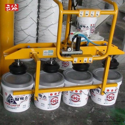 云谷50kg油漆桶搬運(yùn)助力機(jī)械手 吸盤(pán)式工業(yè)機(jī)械手定制