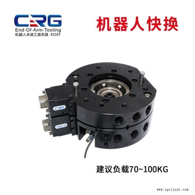 蘇州希瑞格機(jī)器人快換盤自動(dòng)快速切換端拾器QCA100交換用夾具機(jī)械手配件