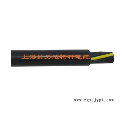 BLADAR上海貝力達(dá)廠家價(jià)格 行車(chē)扁電纜 高柔性機(jī)械手電纜