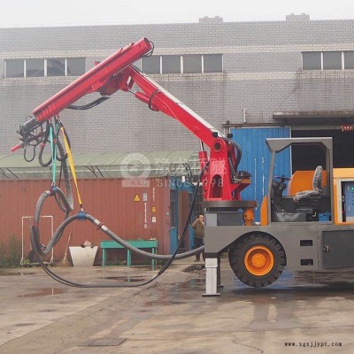 全自動(dòng)機(jī)械手濕噴車操作簡(jiǎn)單