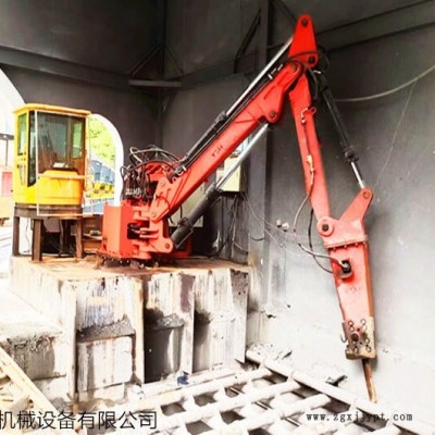 山東元征行生產多功能液壓碎石機械手