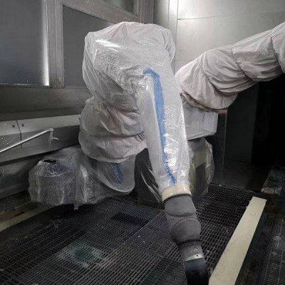 定制工業(yè)機器人機械手防護服防水防塵耐高溫靜電服機械防護服