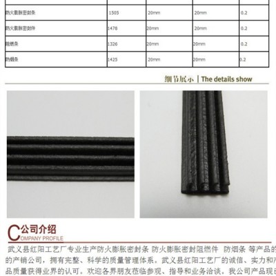 紅陽(yáng)防火密封條圖片(圖)-防火膠條廠-四川防火膠條