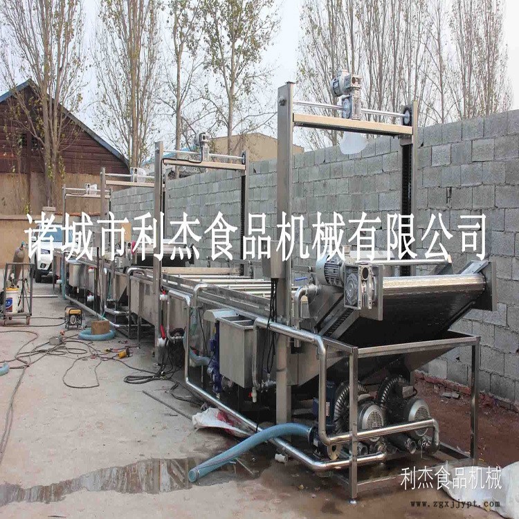 海帶全自動清洗機/機械手海帶專用清洗機/多功能清洗風干流水線示例圖5