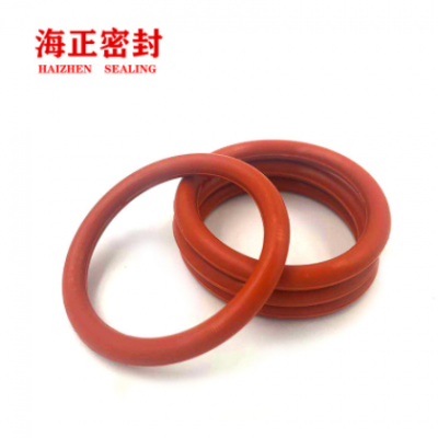 環(huán)保紅色硅膠圈 食品級(jí)紅硅密封圈 硅膠防水圈出口歐盟 進(jìn)口料