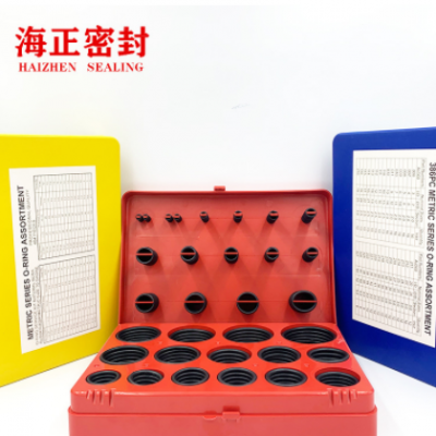 優(yōu)質(zhì)丁晴國(guó)標(biāo)紅黃藍(lán)色盒裝 丁腈O型圈修理盒 國(guó)標(biāo)美標(biāo)盒裝O型圈
